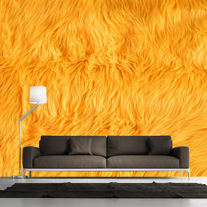 Full Size Photography Modern Mural Wallpaper with Animal Skin Pattern in Light Color