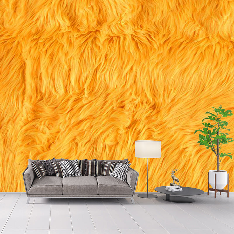 Full Size Photography Modern Mural Wallpaper with Animal Skin Pattern in Light Color