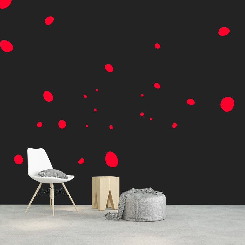 Extra Large Geometry Mural Light Color Non-Woven Wall Art for Home Decor, Customised