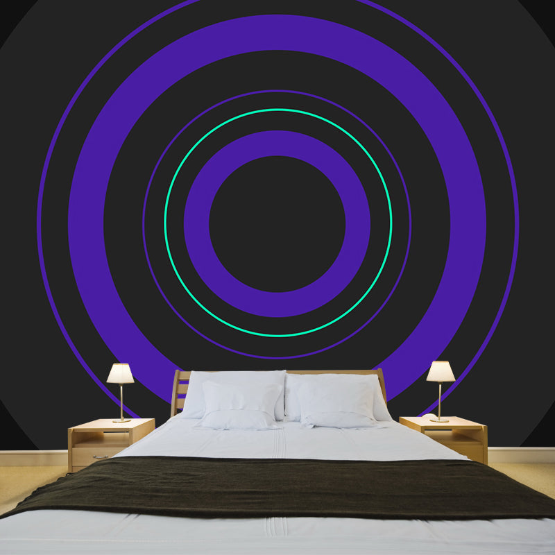 Fancy Geometric Pattern Mural Wallpaper Modern Non-Woven Wall Decor, Made to Measure