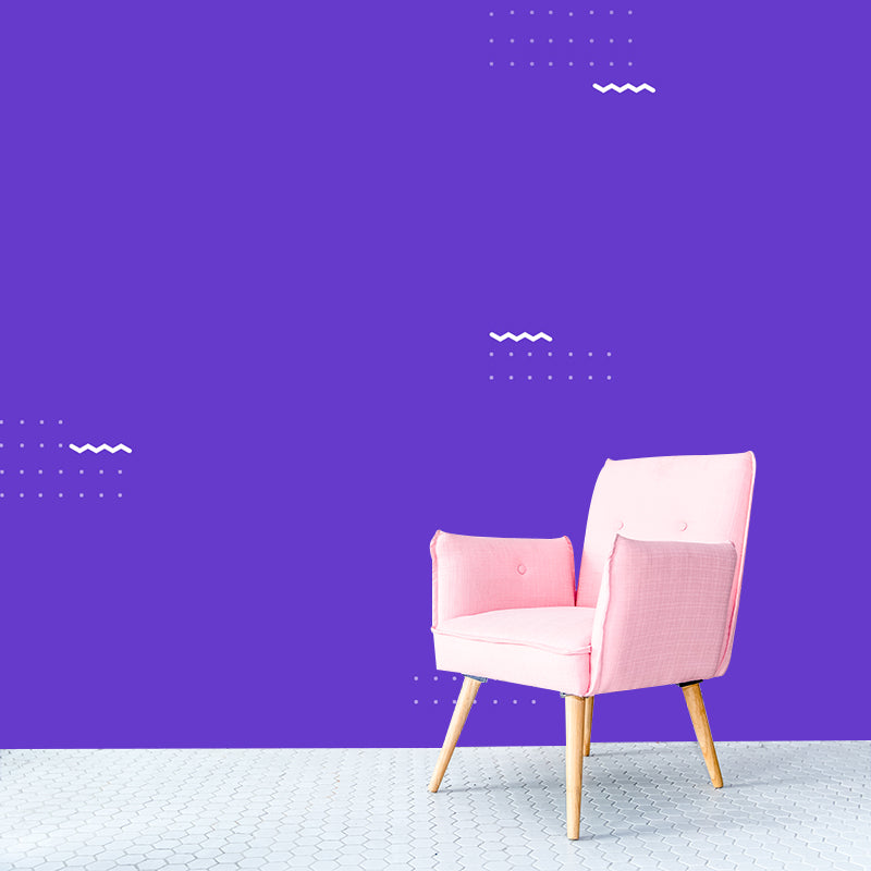 Fancy Geometric Pattern Mural Wallpaper Modern Non-Woven Wall Decor, Made to Measure