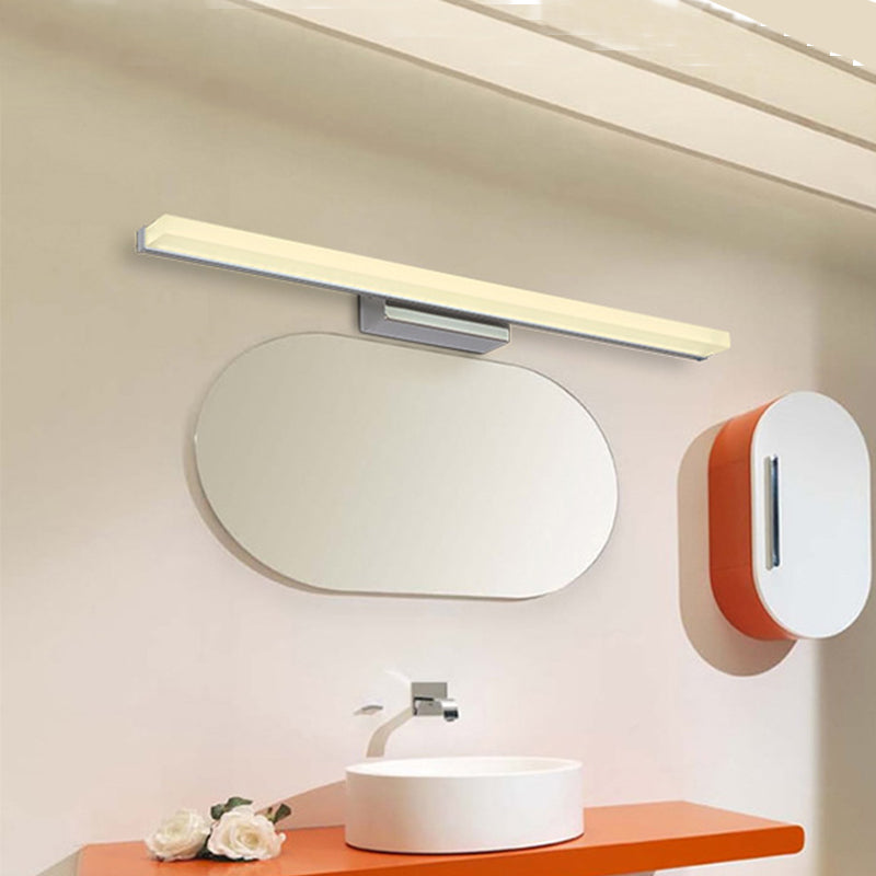 16 "/31,5"/47 "W Acrilico Drivery Vanity Lampismo Cromo Monte a parete LED Montaggio Lampada in Chrome