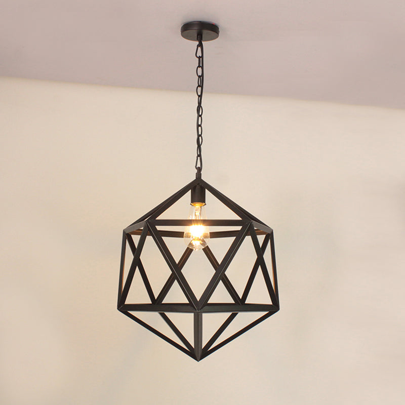 Pendant suspension de la table de salle à manger industrielle de 14 "/ 16" de largeur 1 "