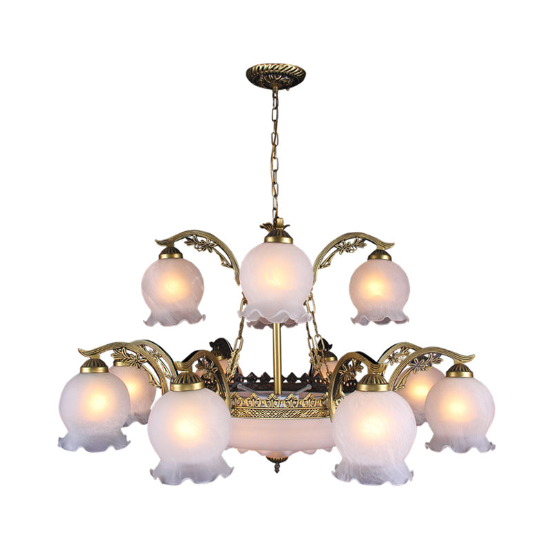 15 têtes d'éclairage de lustre