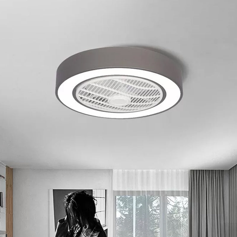 22 "breite nordische LED -Semi -Flush -Mount