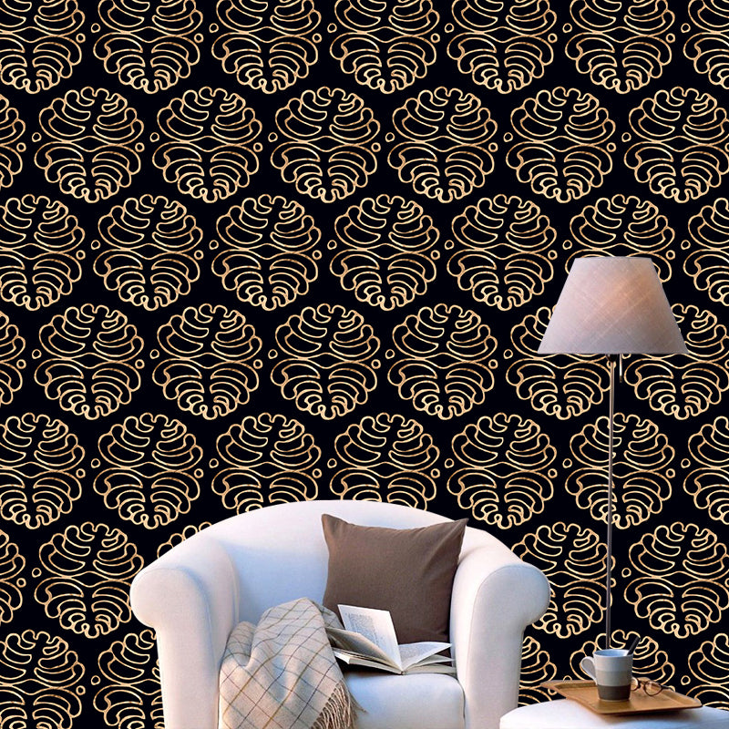 Clouding Pattern Mural Decal Pastel Color Contemporary Wall Covering for Living Room