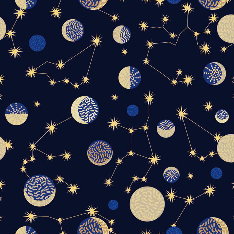 Clouding Pattern Mural Decal Pastel Color Contemporary Wall Covering for Living Room