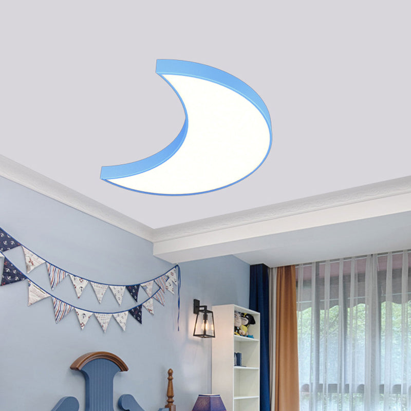 Creative Crescent Flushmount Lighting Acryl LED-Spielzimmer in der Nähe von Deckenleuchte