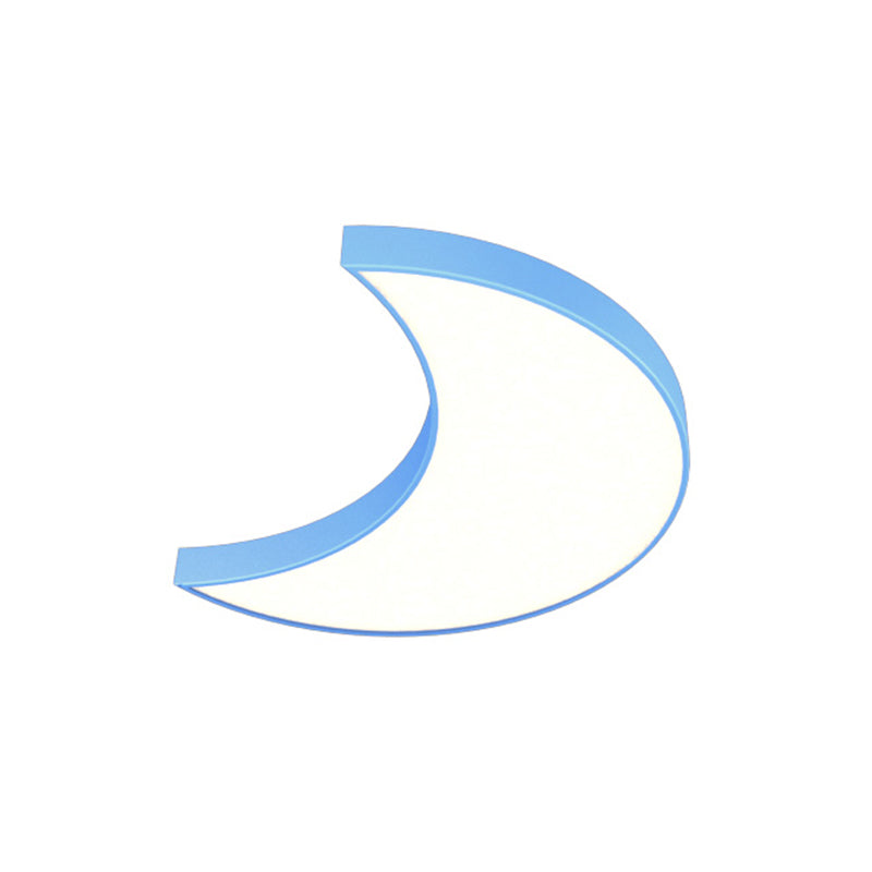 Creative Crescent Flushmount Lighting Acryl LED-Spielzimmer in der Nähe von Deckenleuchte