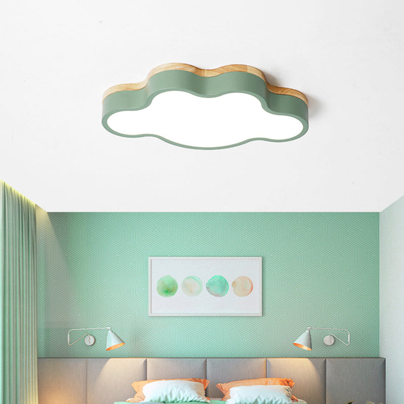 Kreative LED-Einbauleuchte Cloud Deckenleuchte mit Acrylschirm für Babyschlafzimmer