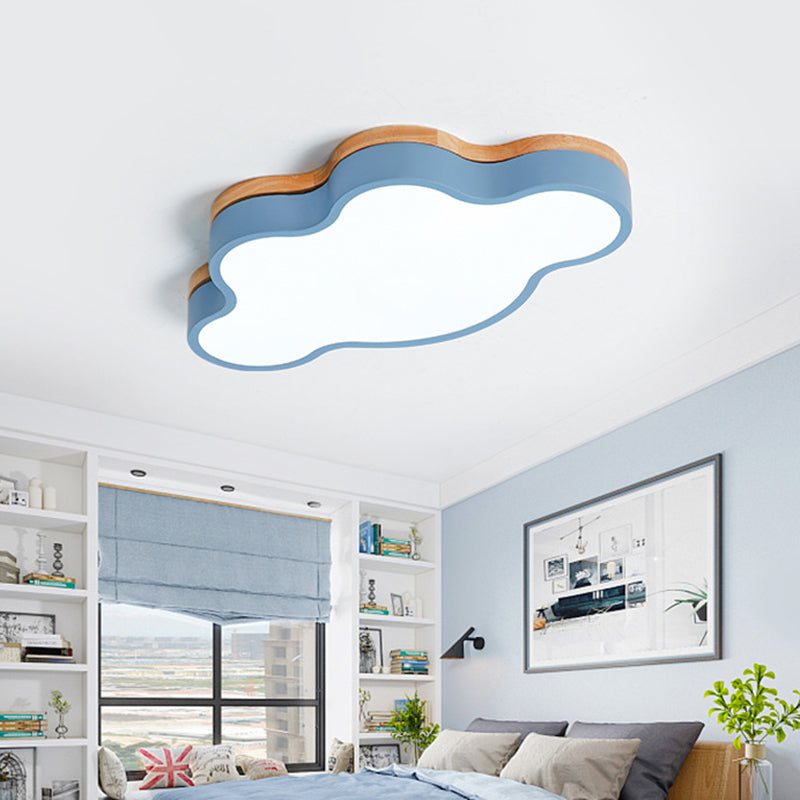 Kreative LED-Einbauleuchte Cloud Deckenleuchte mit Acrylschirm für Babyschlafzimmer