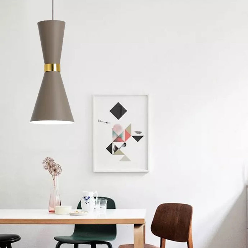 Moderne Sanduhr-Deckenhänge-Fix