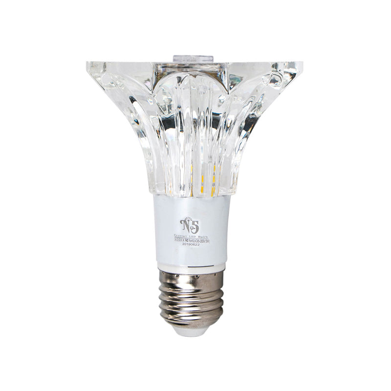 Floweret Apparecchio Montato a Soffitto Contemporaneo Clear Crystal LED Luce di Flush per Corridoio