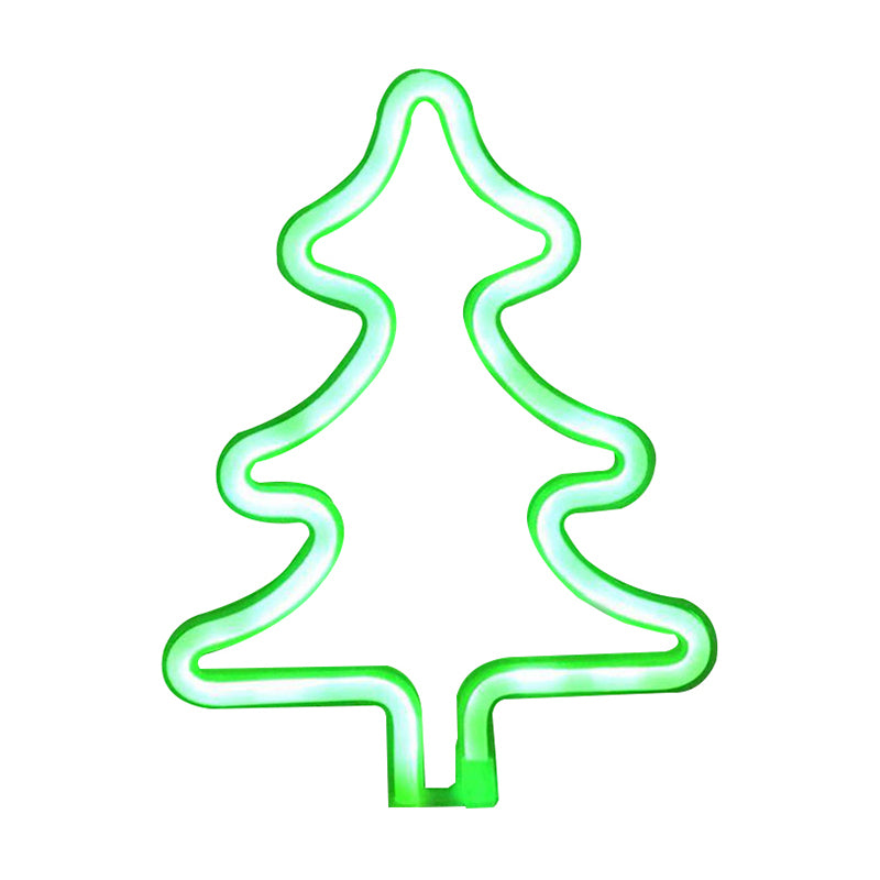 Plastic Animation Framework Night Lamp Minimalistic USB LED White Wall Night Lighting