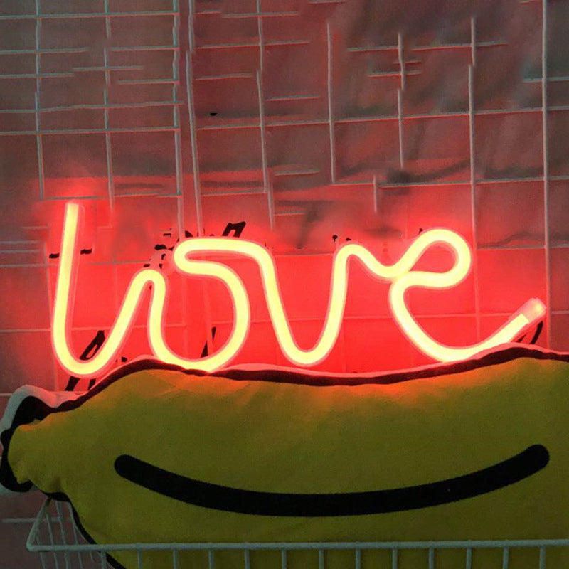 White Geometrical Nightstand Lamp Modern Style USB Powered LED Plastic Wall Light