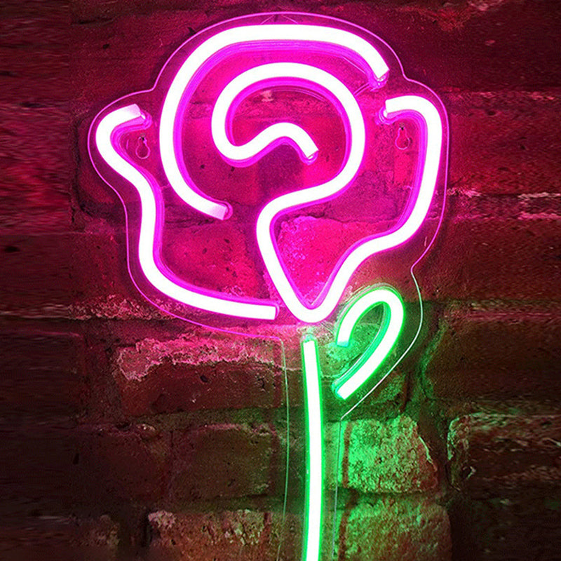 Minimalismo LED NOUMADA ILUMINACIÓN Lámpara de noche USB geométrica Geométrica con sombra de plástico