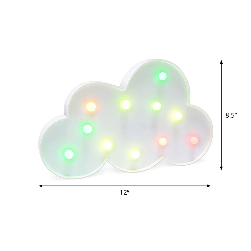 Mini-lampe de nuit en forme de nuage