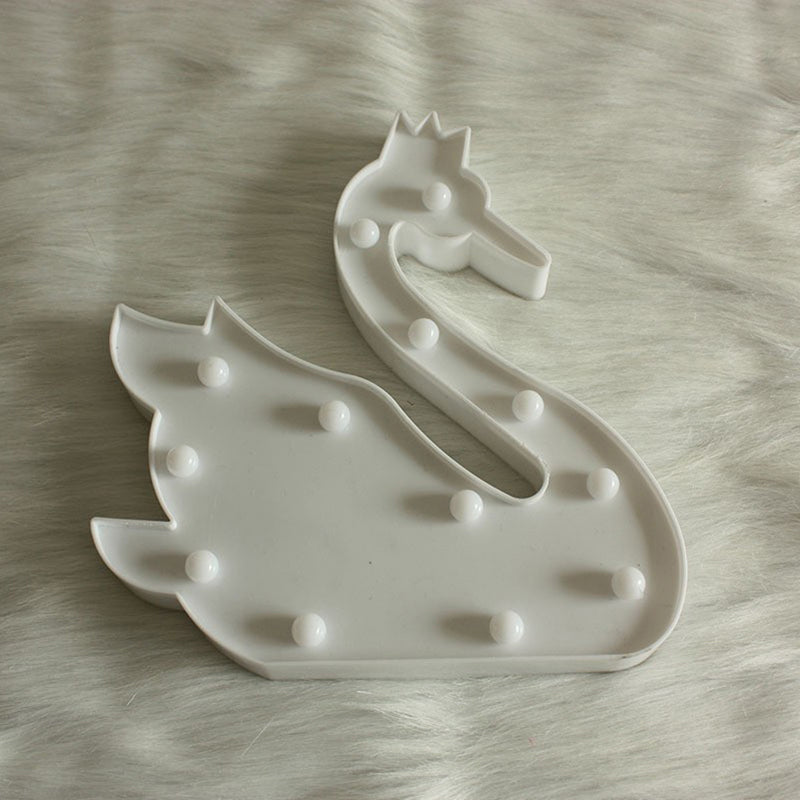 Fruit and Animal Baby Room Night Light Plastic LED Minimalist Nightstand Lighting