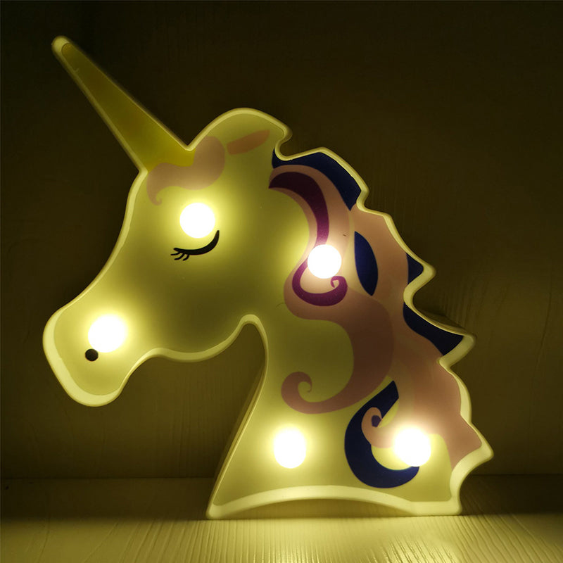 Lampada per comodini a LED modernista lampada da parete per animali con ombra di plastica per la camera da letto delle ragazze