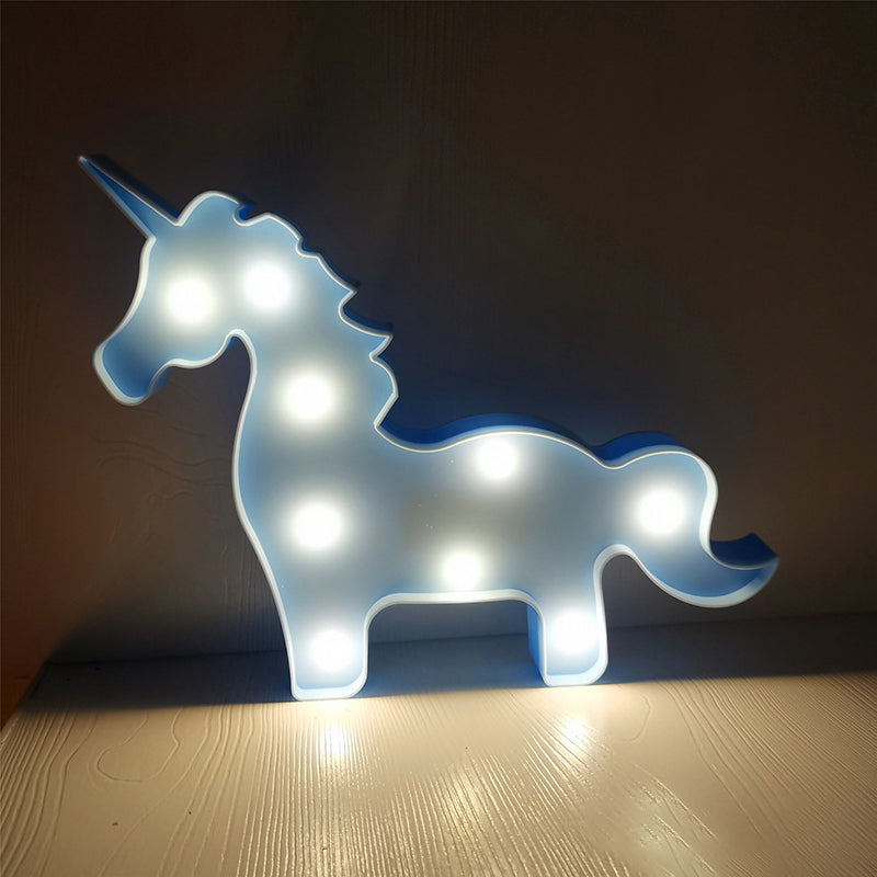Simputiva illuminazione per animali da comodino di plastica per bambini camera da letto a led lampada