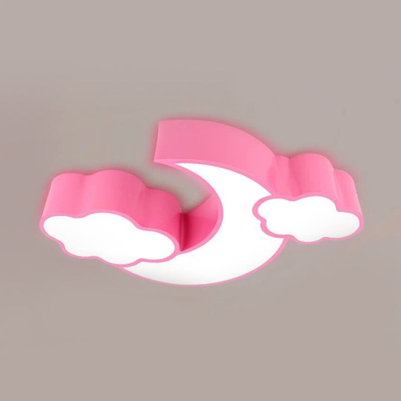 Acrilico Cloud - Themed Massimale Light Cartoon Flush Monte Massimale Light per per la Bedroom di Classroom Child's Bedroom