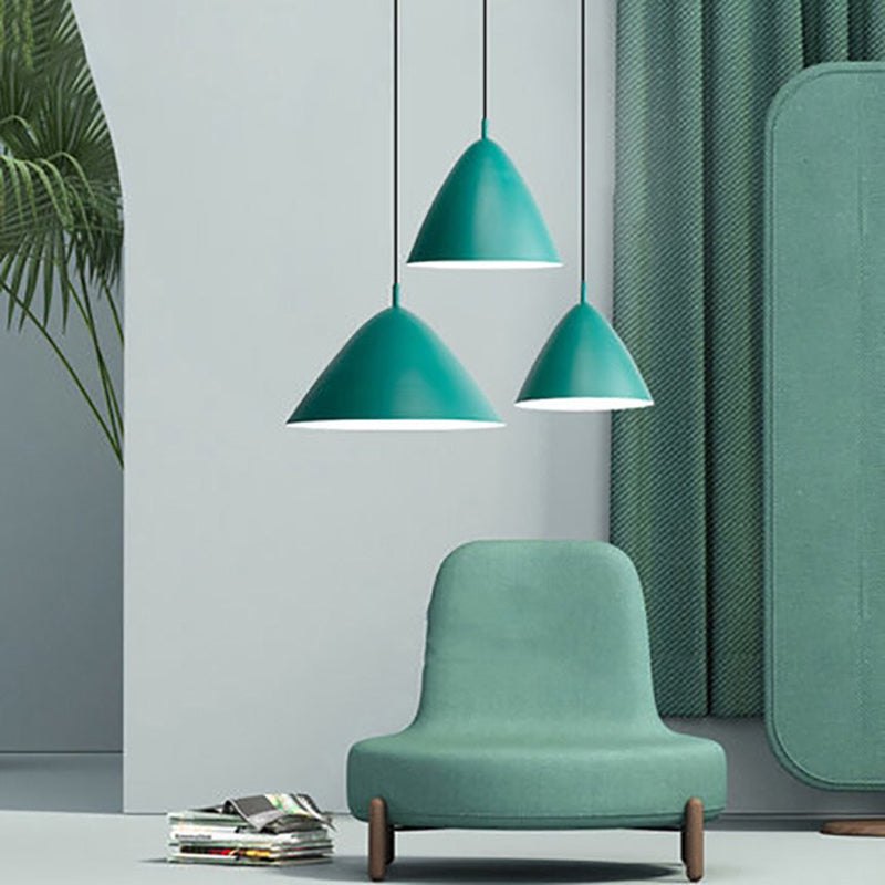 Taps toelopende hanglampverlichting Modernist