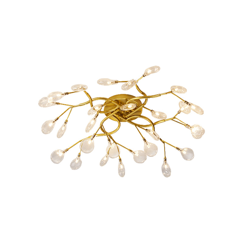 Firefly Flush Ceiling Light Contemporary Metal Wohnzimmer LED Flush Mount Beleuchtung