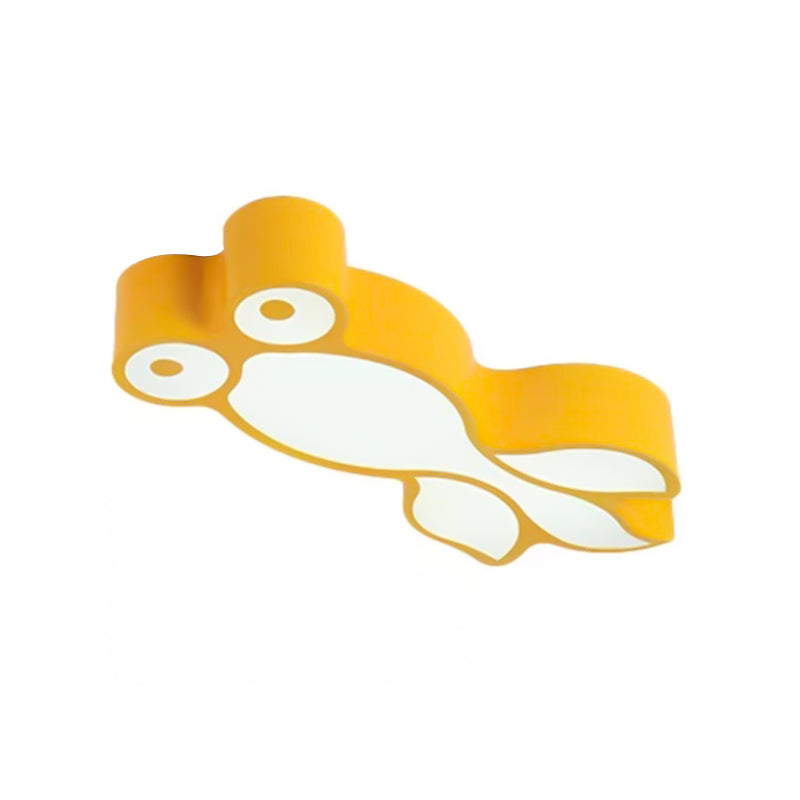Lámpara de techo Little Goldfish, preciosa lámpara LED de acrílico empotrada para dormitorio de niños y niñas