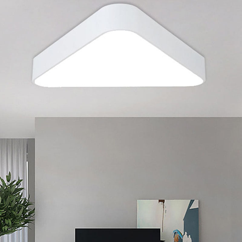 Acrilico Triangolare Flush Light Nordic LED Flush Montaggio Soffitto Illuminazione Fissaggio per Foyer