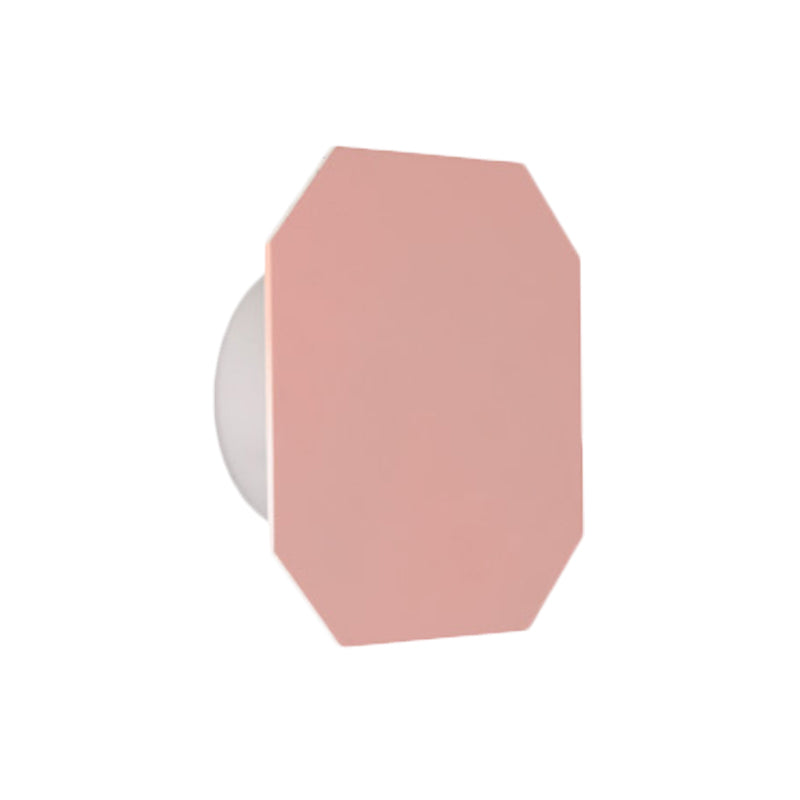 Stile Nordico Macaron Muro colorato Light Round Metal Wall Sconce per le scale foyer