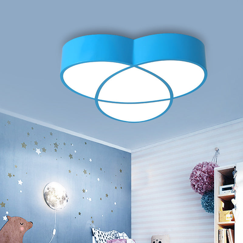 Bloemvormige plafondlicht Modern Stijlvolle acrylspoeling Mount Light voor restaurant