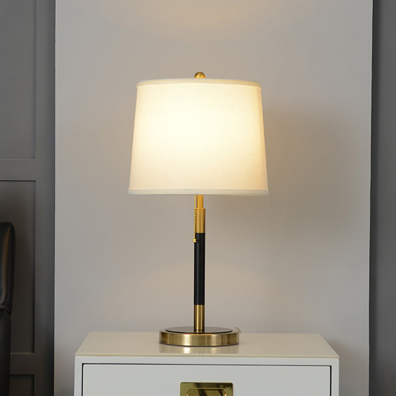 Empire Shade Table Lamp artistieke stof