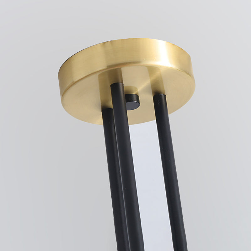 Clear Glass Sputnik Candelier colgante Estilo simple 12 luces Luz de techo de techo para sala de estar