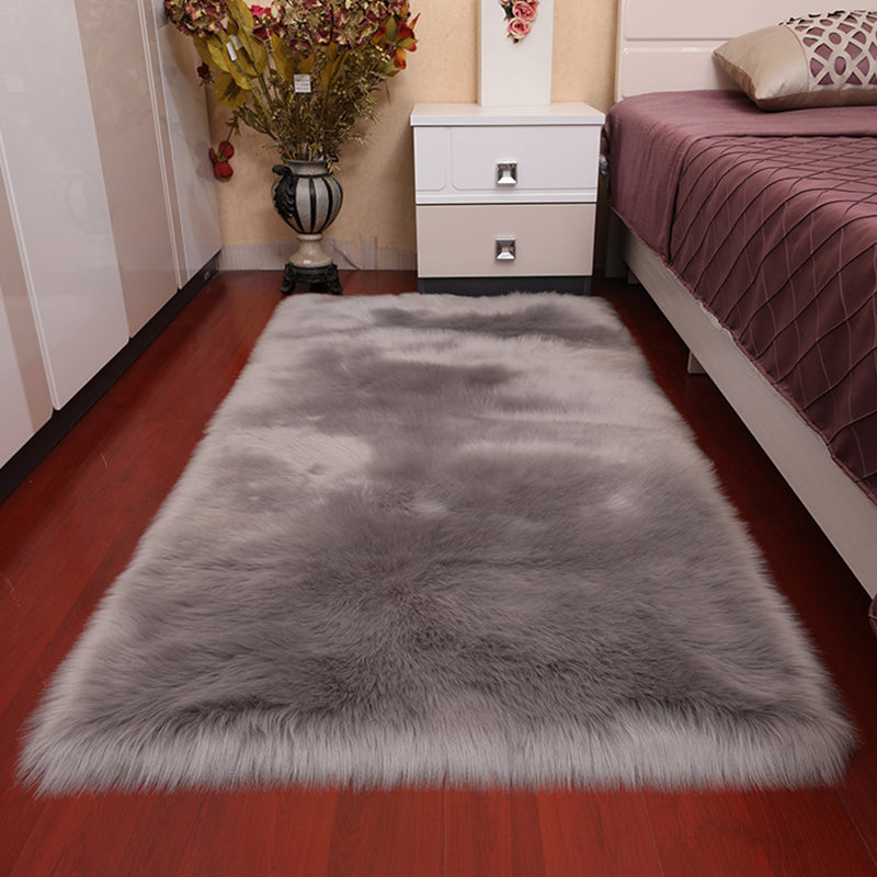 Modischer, minimalistischer Teppich, mehrfarbig, einfarbig, schmutzabweisender, haustierfreundlicher Teppich für Schlafzimmer