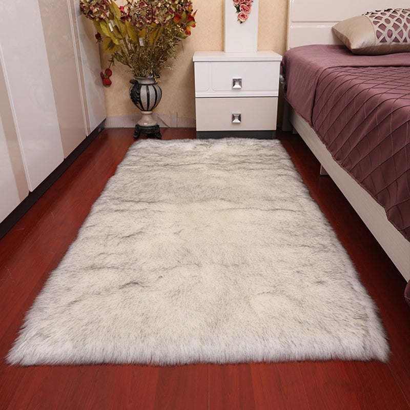 Fashionable Minimalist Rug Multi Colored Plain Rug Stain Resistant Pet Friendly Carpet for Bedroom