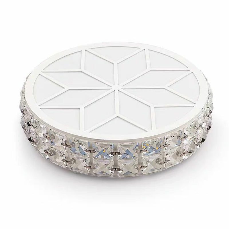 Ronde gevormde gang LED-inbouwlamp met kristallen moderne stijl inbouwplafond