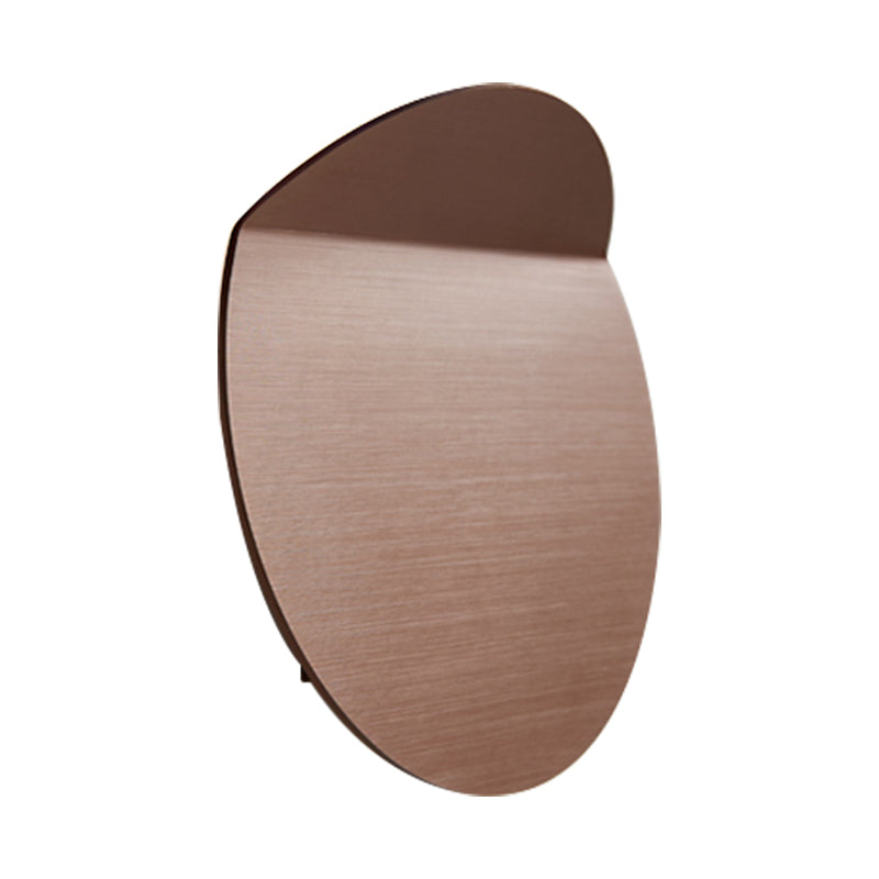 Zeitgenössische runde Metallwandleuchten hell schwarz/grau/weiße LED -Wandhalterung für Korridor