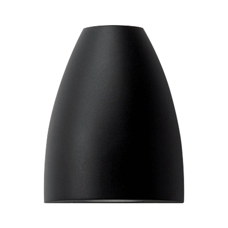 Kogelvorm muurbevestiging licht moderne metalen zwart/grijs/witte led op en neer muur sconce voor trap