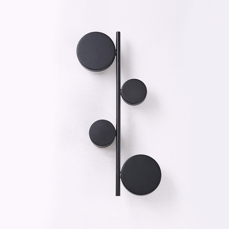 Luz de montaje de pared círculo Lucina de pared LED de sala de estar metálica posmoderna para sala de estar