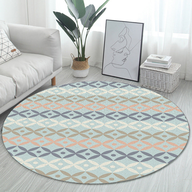 Unieke Boheemse vloerkleed multi-kleuren naadloos patroon tapijt wasbaar anti-slip huisdiervriendelijk gebied tapijt voor kamerdecoratie