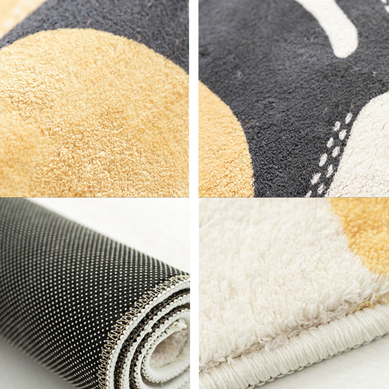 Bohemia Pattered Rug Multicolor polypropyleen Tapijt niet-slip achteruitgang Petvriendelijk wasbaar wasbaar tapijt voor zitkamer
