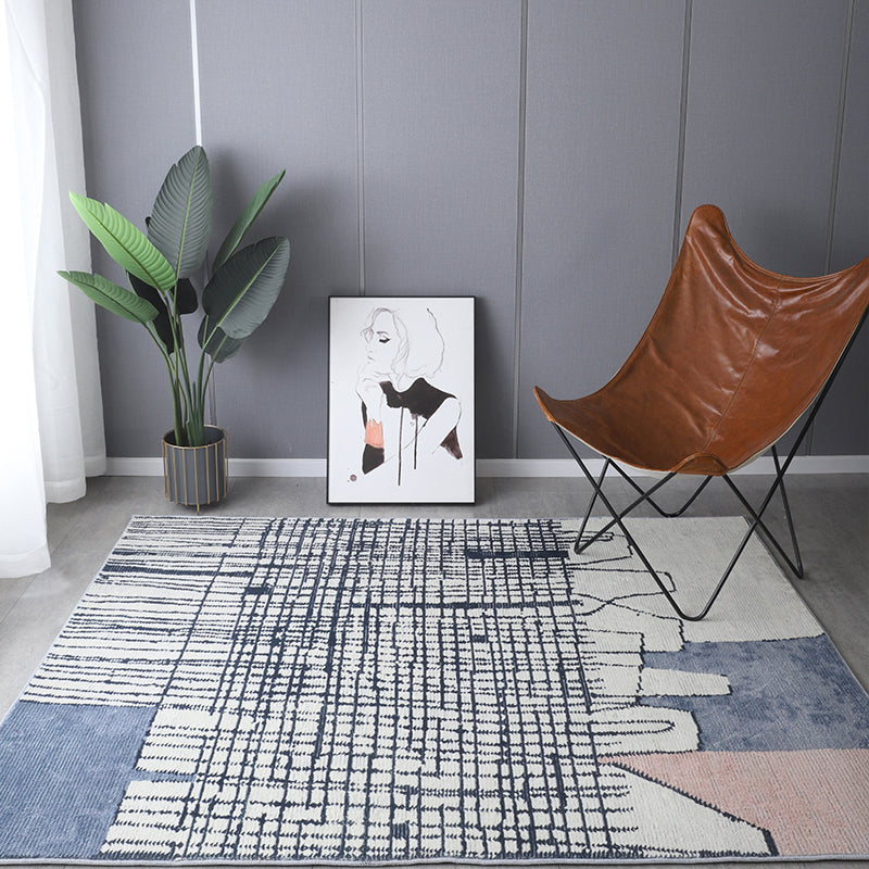 Bohemia Pattered Rug Multicolor polypropyleen Tapijt niet-slip achteruitgang Petvriendelijk wasbaar wasbaar tapijt voor zitkamer