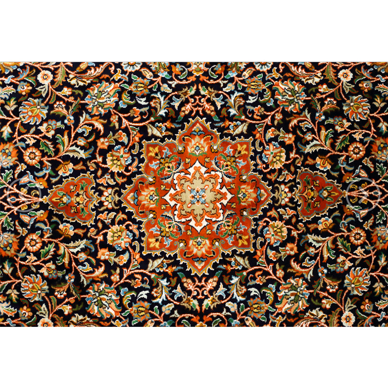 Tapis à motifs tribaux rustiques Tapis de bohème multicolo