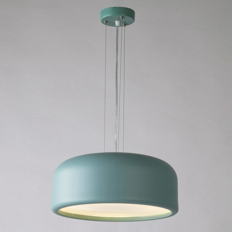 Rond Shade salon plafond lumière acrylique unique minimaliste suspendu minimaliste