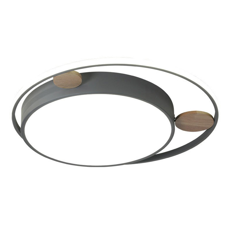 Acryl ronde LED-inbouw minimalistische inbouwplafondlamp voor kinderslaapkamer