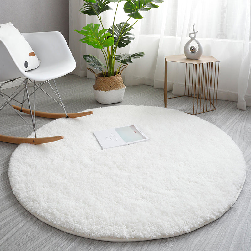Tapis nature relaxant un tapis de tapis en fausse en laine multicolore tapis sans glissement lavable pour chambre à coucher