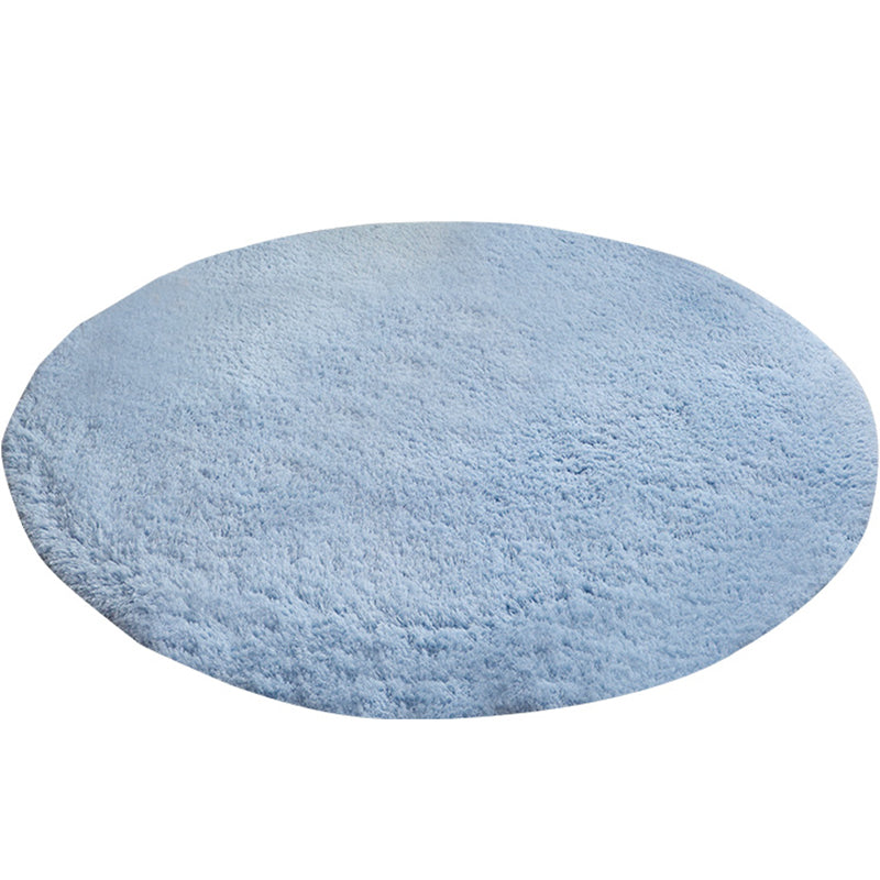 Tapis nature relaxant un tapis de tapis en fausse en laine multicolore tapis sans glissement lavable pour chambre à coucher
