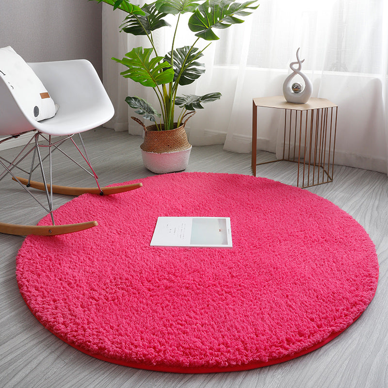 Tapis nature relaxant un tapis de tapis en fausse en laine multicolore tapis sans glissement lavable pour chambre à coucher