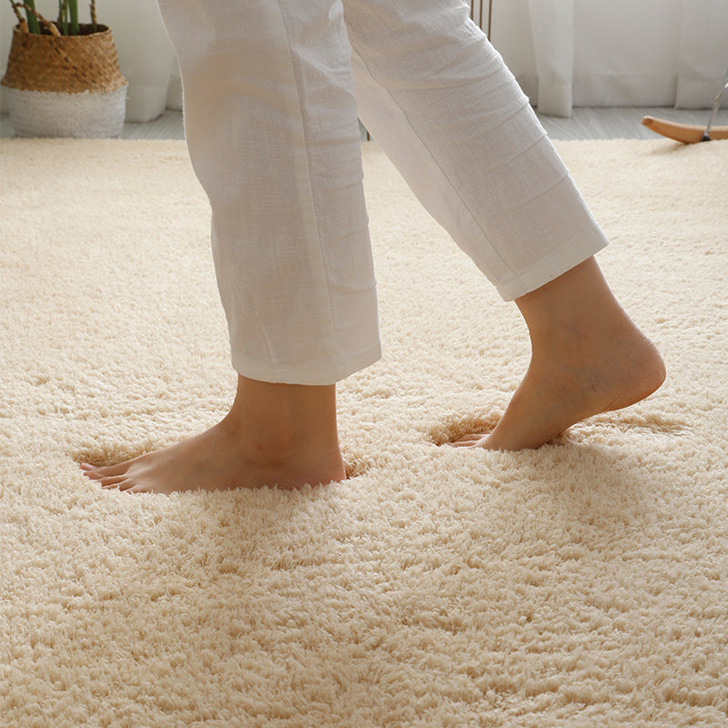 Zachte gewone vloerkleed Multi-gekleurde Noordse stijl Tapijt Faux Wol Wasbaar Pet Friendly Non-Slip Tapje voor Kamer