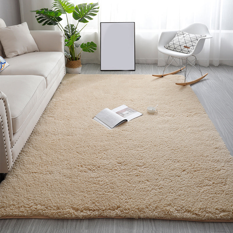 Zachte gewone vloerkleed Multi-gekleurde Noordse stijl Tapijt Faux Wol Wasbaar Pet Friendly Non-Slip Tapje voor Kamer